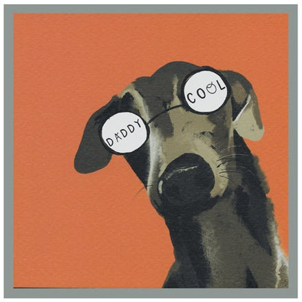 Daddy Cool Dog Card