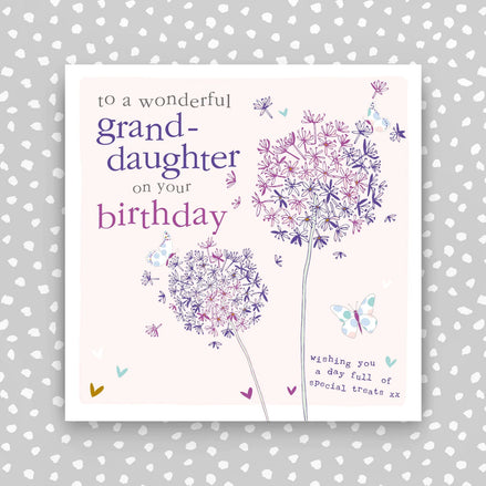 Granddaughter Birthday Card