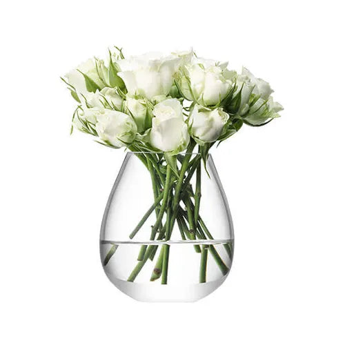 Flower Mini Table Vase H9.5cm Clear