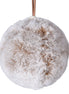 Faux Fur Christmas Decoration
