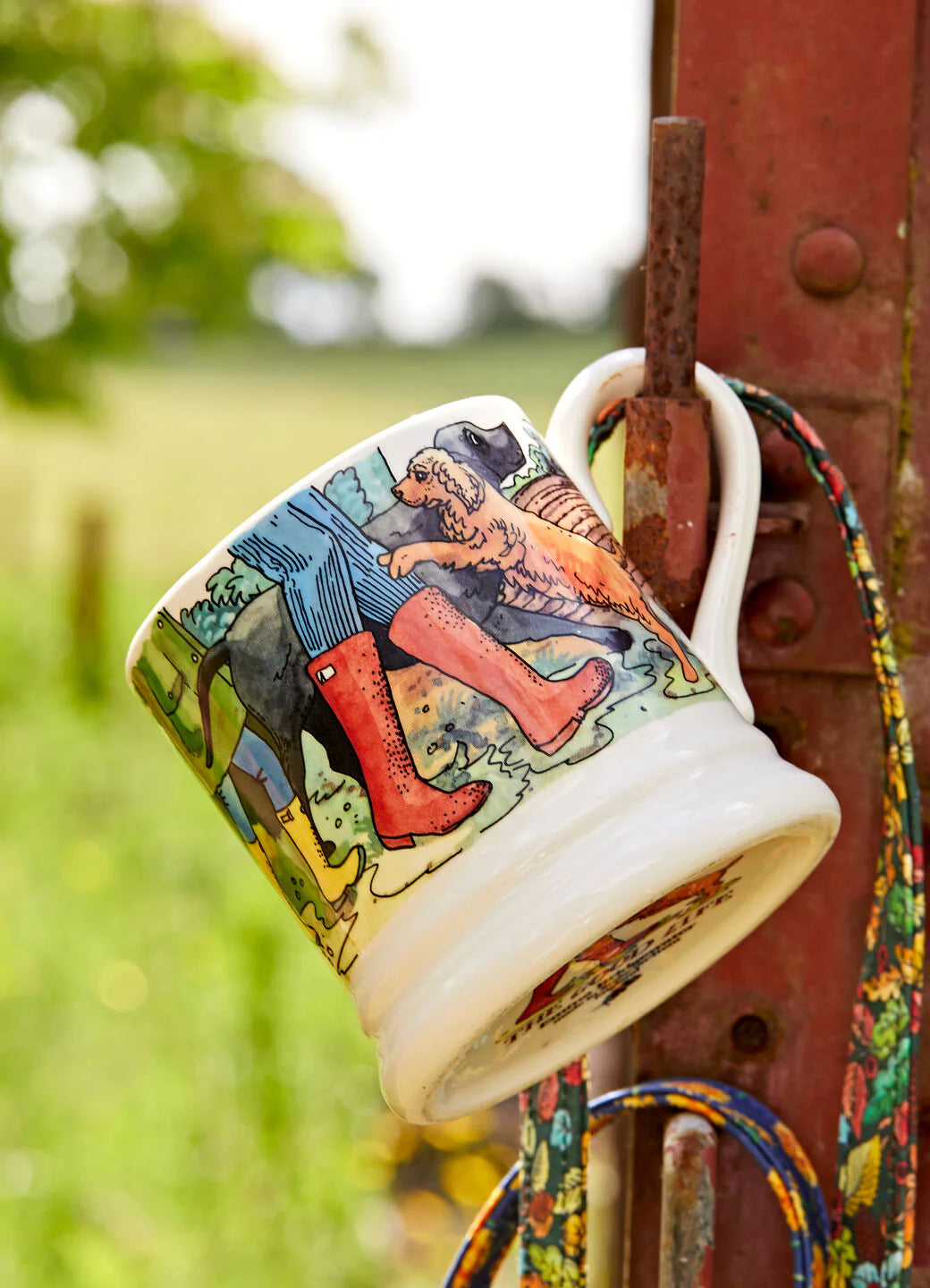 Dogs The Good Life Favourite Dog Walks 1/2 Pint Mug