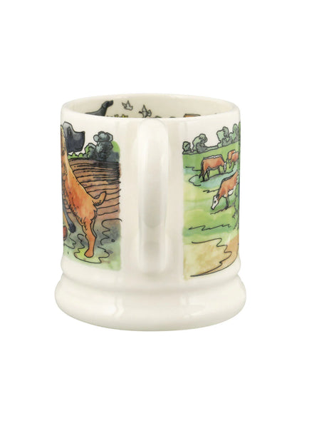 Dogs The Good Life Favourite Dog Walks 1/2 Pint Mug