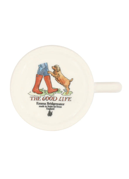 Dogs The Good Life Favourite Dog Walks 1/2 Pint Mug