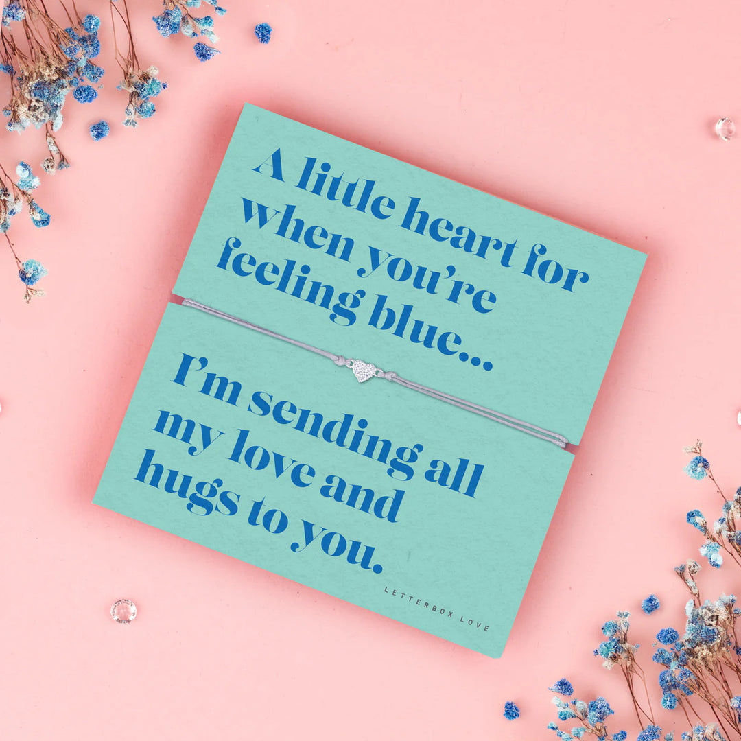 Feeling Blue Sentiment Bracelet