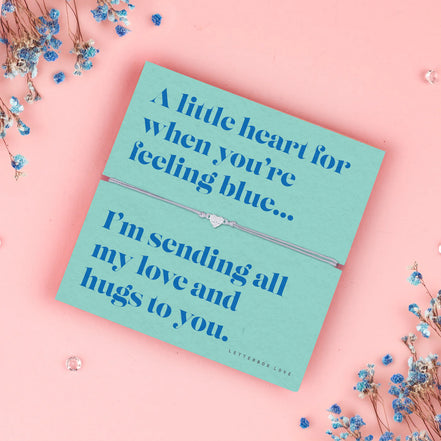 Feeling Blue Sentiment Bracelet