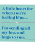 Feeling Blue Sentiment Bracelet
