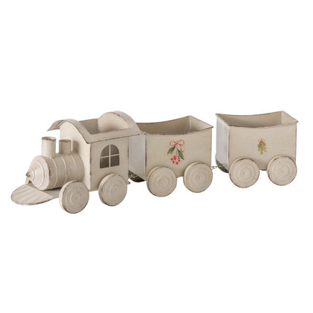 Noelle Tin Train Decorative Object
