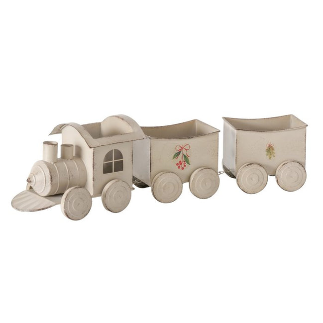 Noelle Tin Train Decorative Object