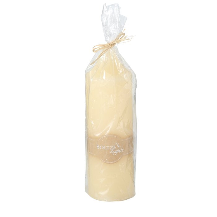 Pillar Candle Church Cream H30 D9