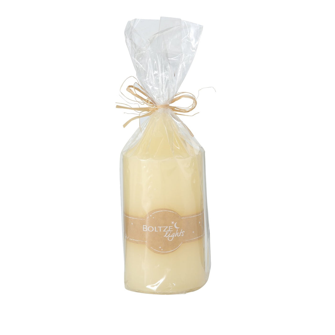 Pillar Church Candle Cream