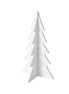 Large Wooden Tree – Natural/White (30cm)