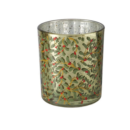 Mistletoe Tealight Holder Medium