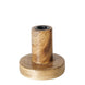 Small Mangowood Candle Holder - 9cm