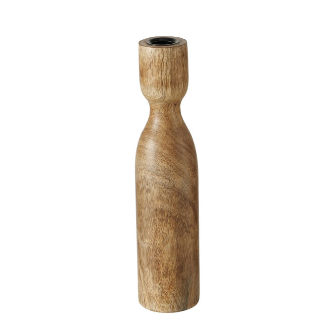 Szura Mango Wood Candle Holder – 26cm