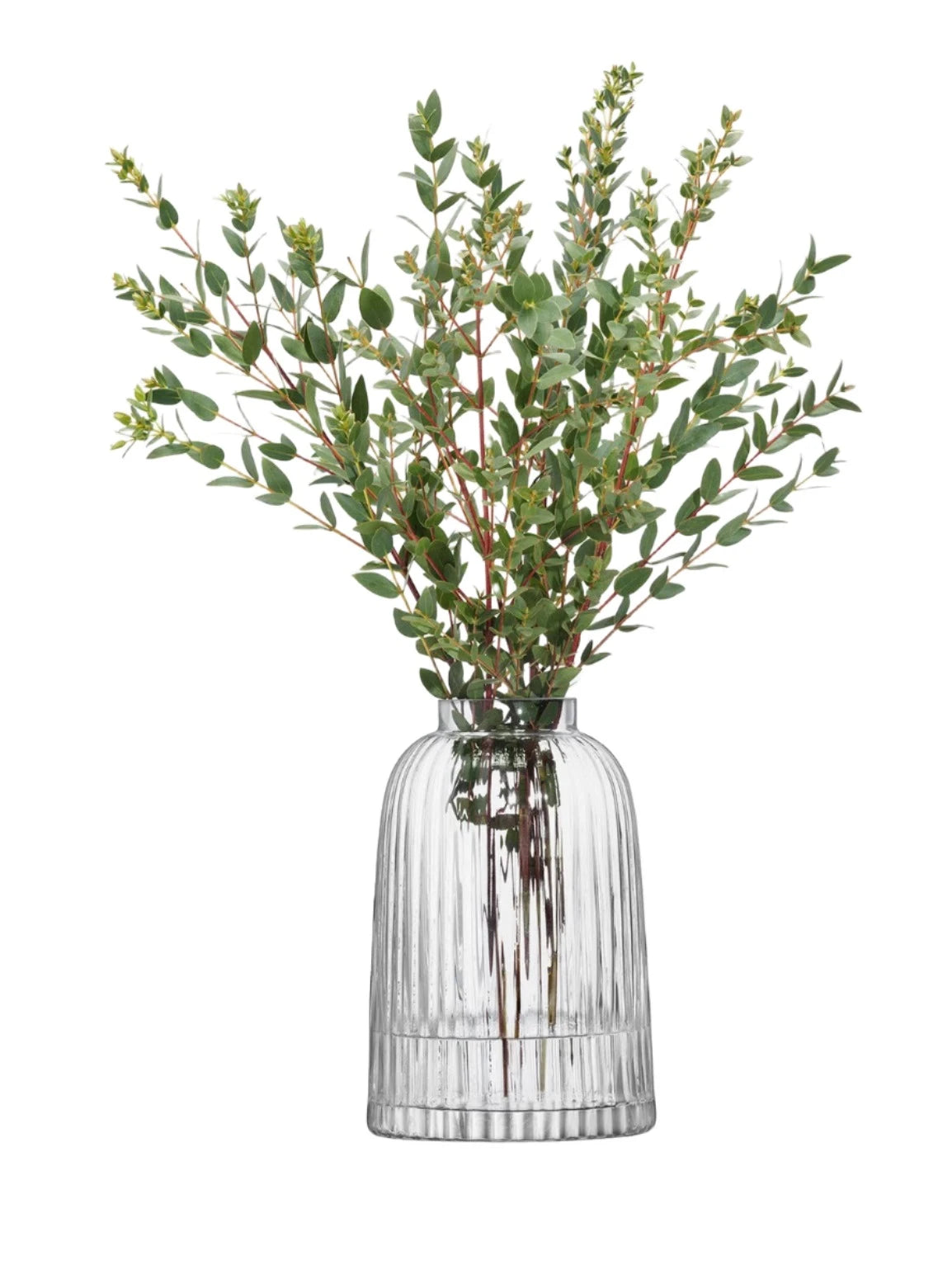 LSA - Pleat Vase Clear 20cm