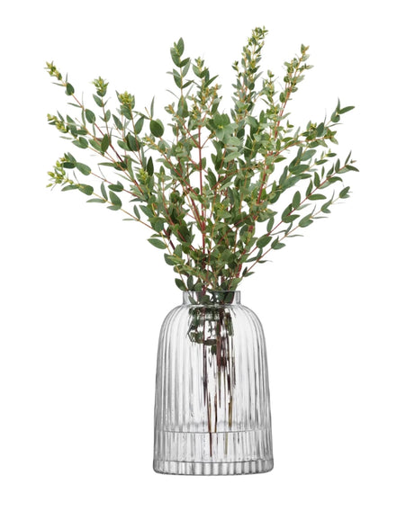 LSA - Pleat Vase Clear 20cm