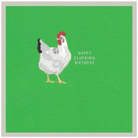 happy clucking birthday Card