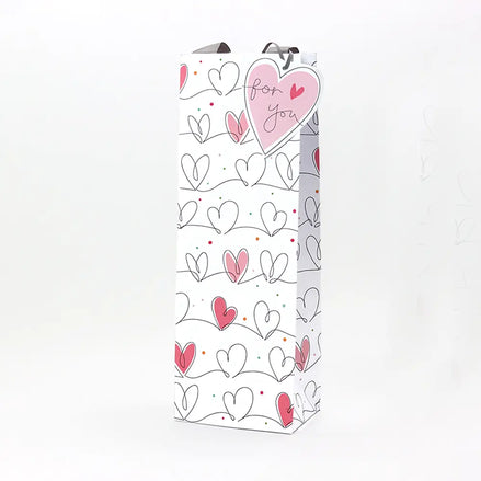 Hearts Bottle Bag