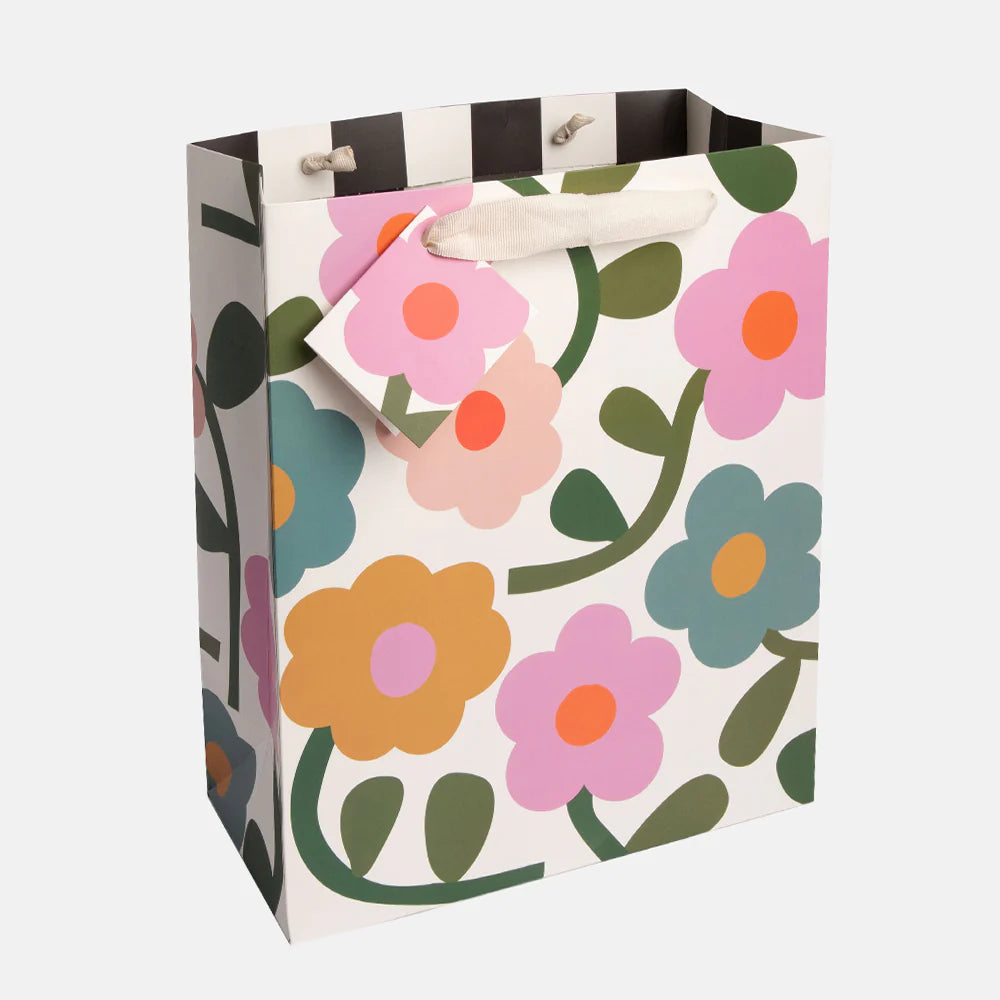 Multi Floral Large Gift Bag