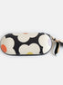 Multi Flower Charcoal Zip Glasses Case