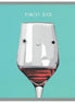 Googly Dads finest Dad Wine Card