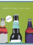 Happy Father's day Dad - Beer Googly eyes Cards
