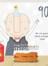 Boy 90th Birthday Card