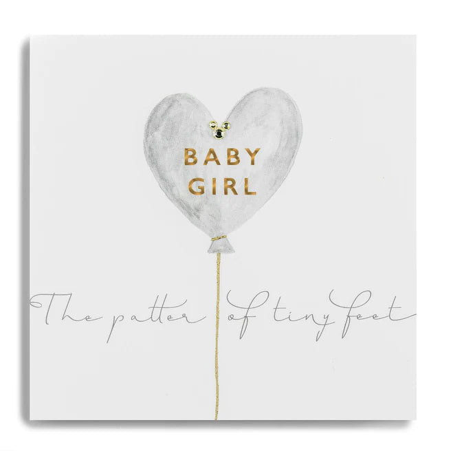 Baby Girl The Patter of Tiny Feet