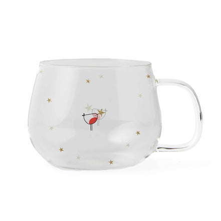 Robin Glass Mug