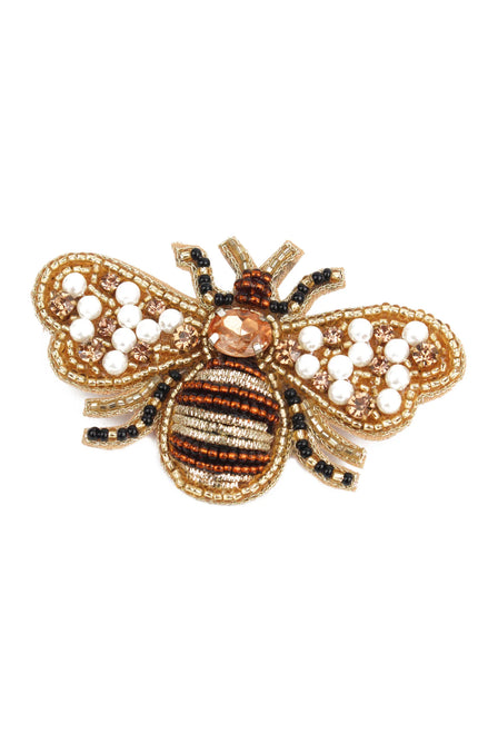 Golden Bee Brooch