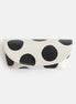 Mono Scattered Dot Flap Glasses Case