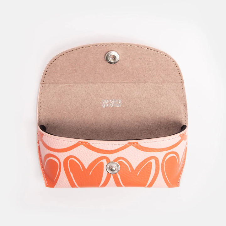 Pink Linked Hearts - Glasses Flap Case