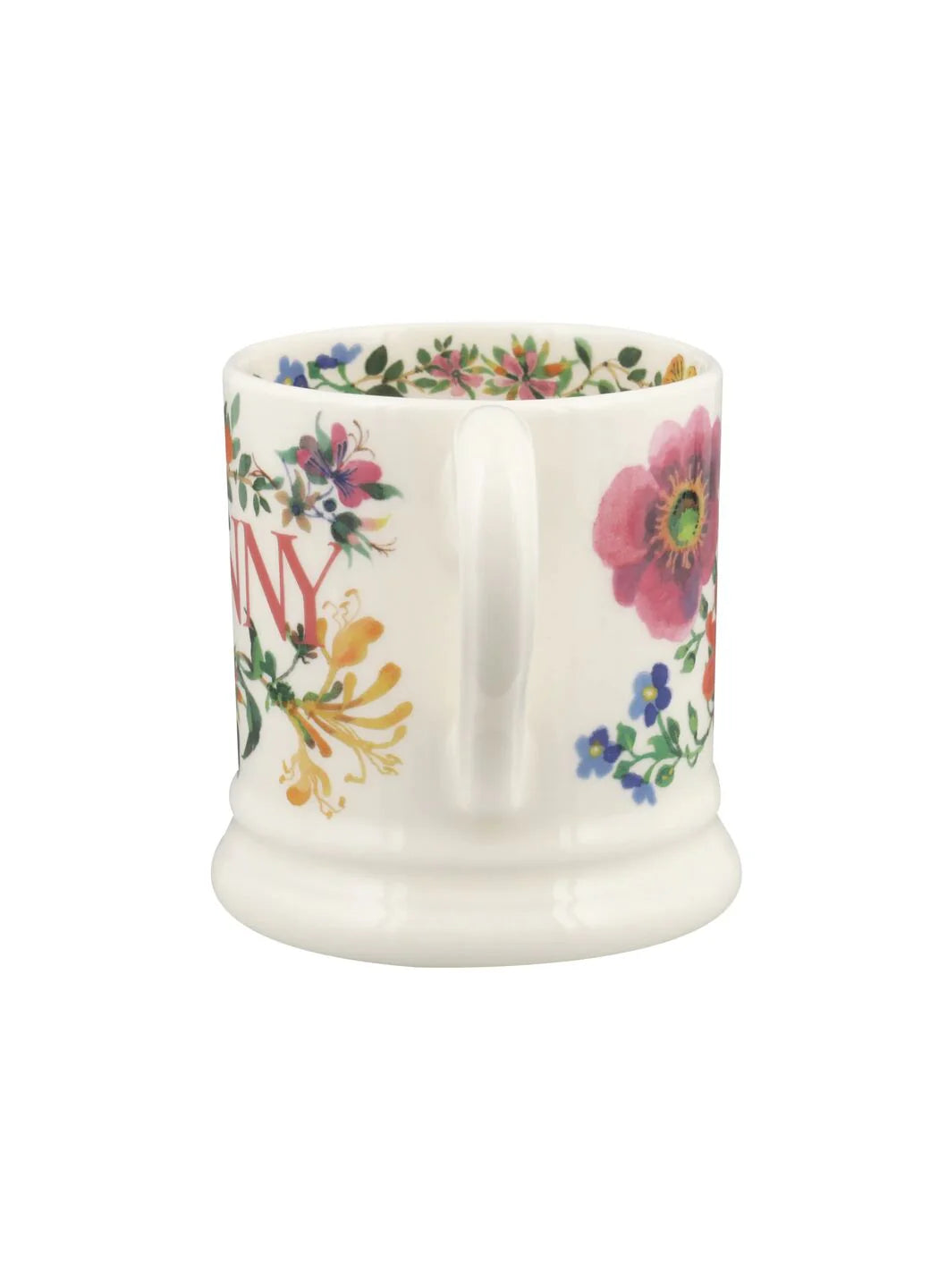 Garden Flowers Granny 1/2 pint Mug