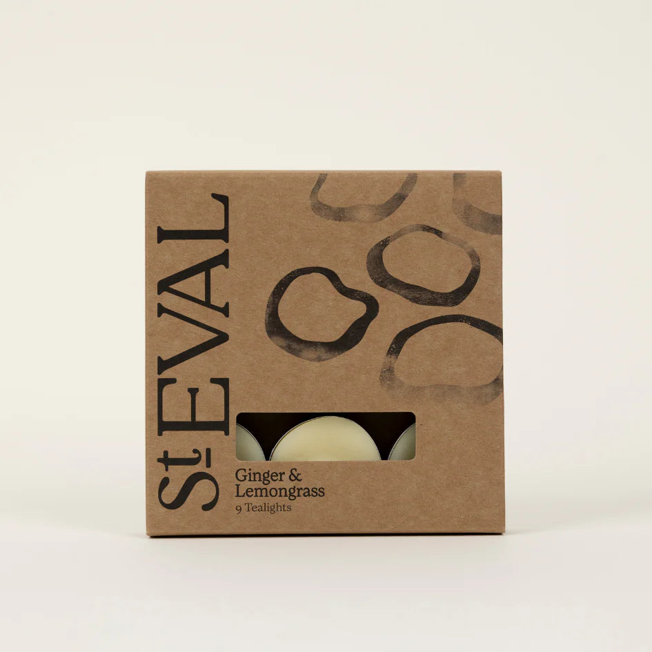 Ginger &  Lemongrass – Scented Tealights