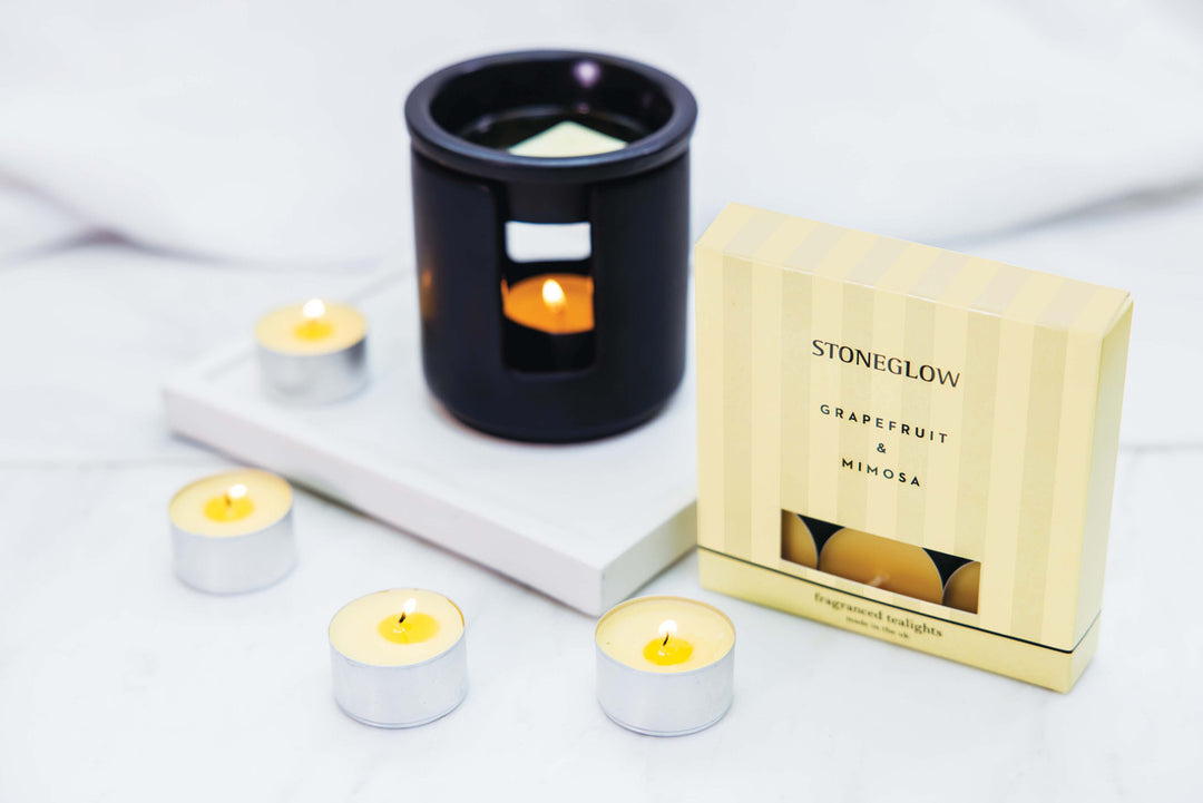 Grapefruit &amp; Mimosa Fragranced Tealights