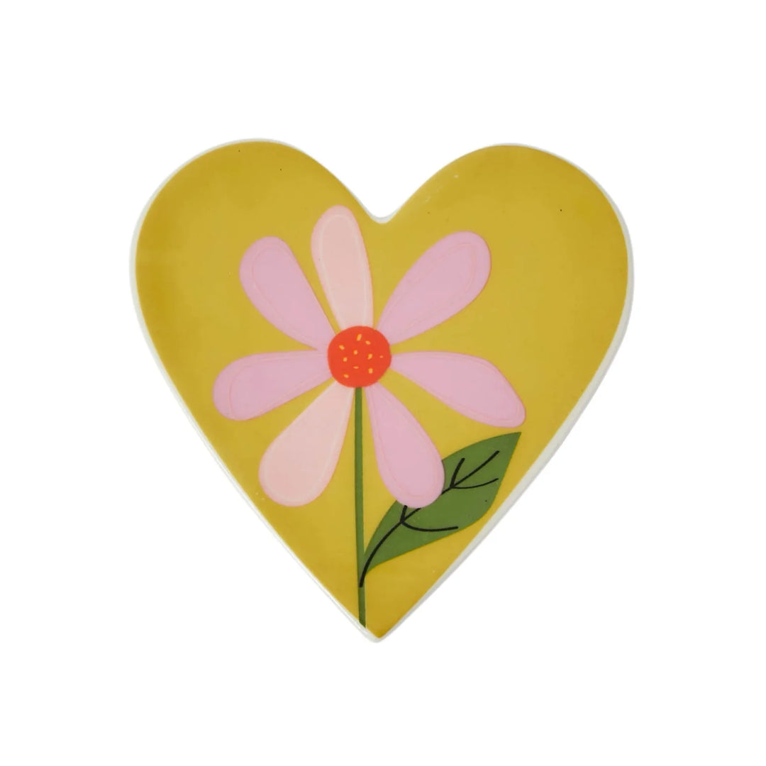 Olive Heart Coaster