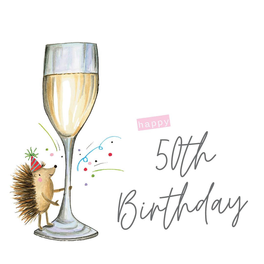 Happy 50th Birthday Card