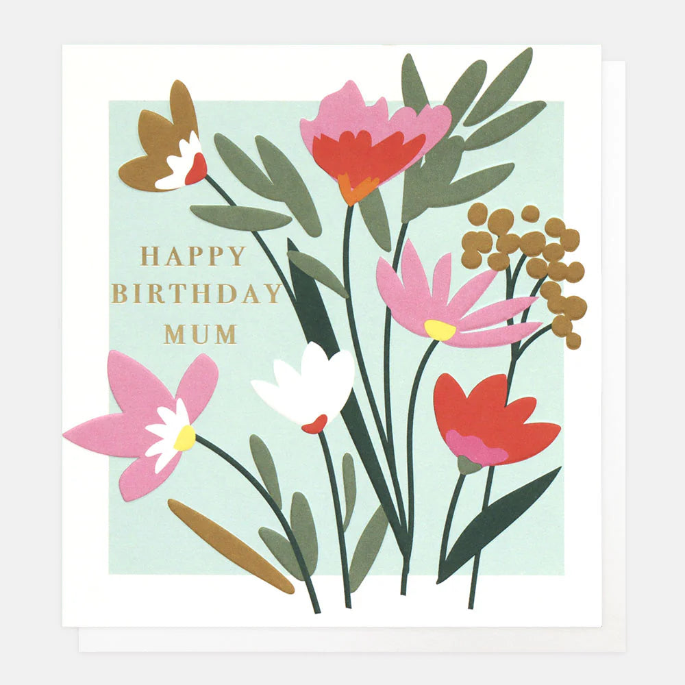 Happy Birthday Mum Card