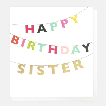 Sister Birthday Card