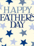 Happy Father's Day - Blue Star Card