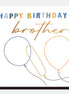 Brother - Happy Birthday Card