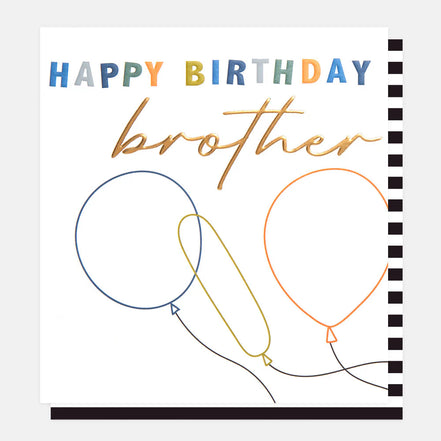 Brother - Happy Birthday Card