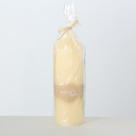 Pillar Candle Church Cream H30 D9