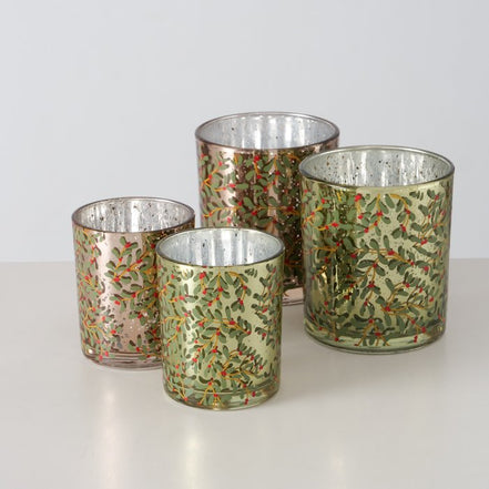 Mistletoe Tealight Holder Large