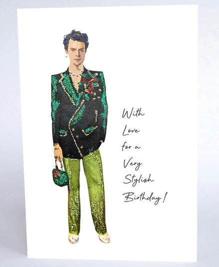 A Very Stylish Birthday Card