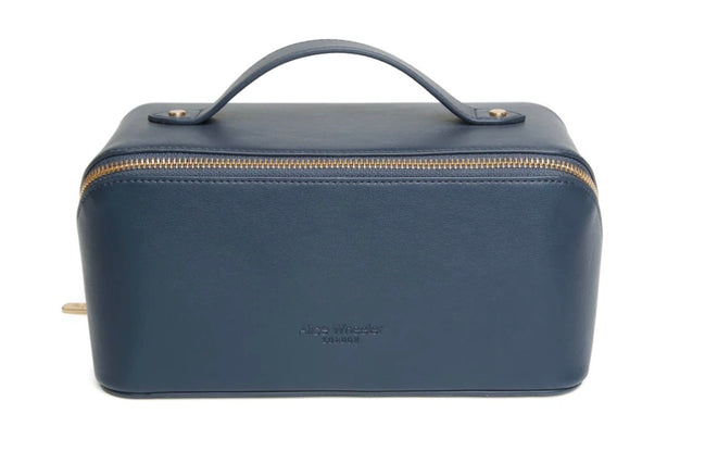 Nappa Train Case - Navy