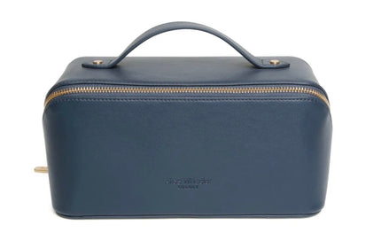 Nappa Train Case - Navy