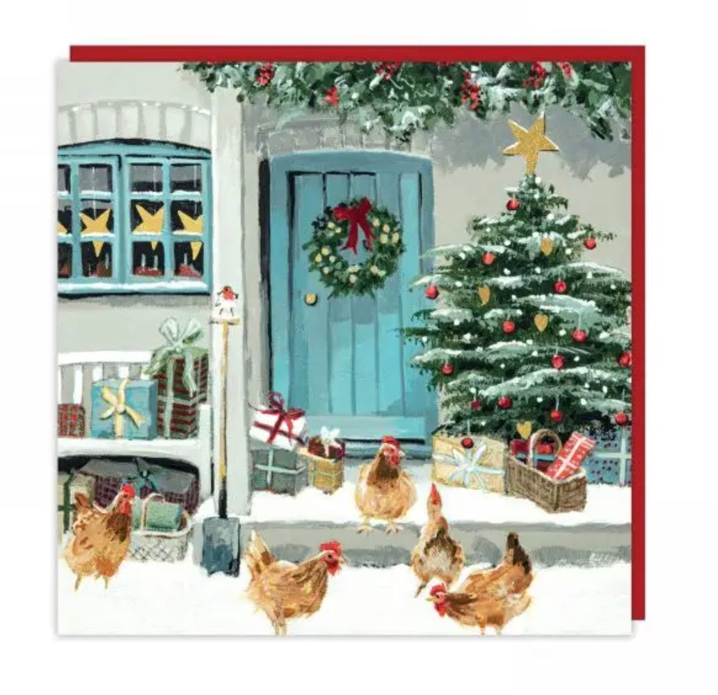 Jolly Welcome Christmas Cards - Pack of 6