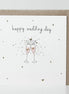 Wedding Glasses Cheers Card - Birdie Collection