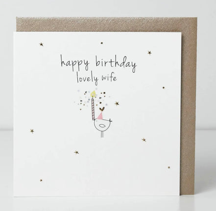 Wife - Birthday Card